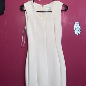 🆕CLAVIN KLEIN Sleeveless Floral Sheath Dress